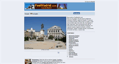 Desktop Screenshot of es.feelmadrid.com