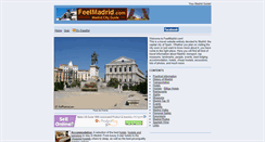 Desktop Screenshot of feelmadrid.com